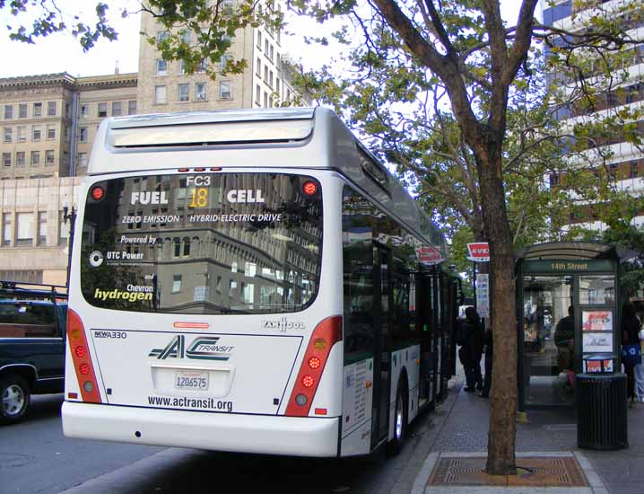 AC Transit Van Hool A330 Fuel Cell Bus FC3